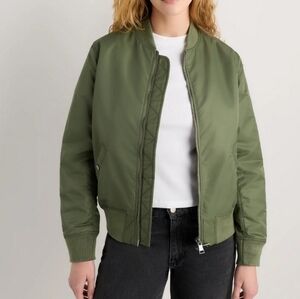 Olive Green Bomber